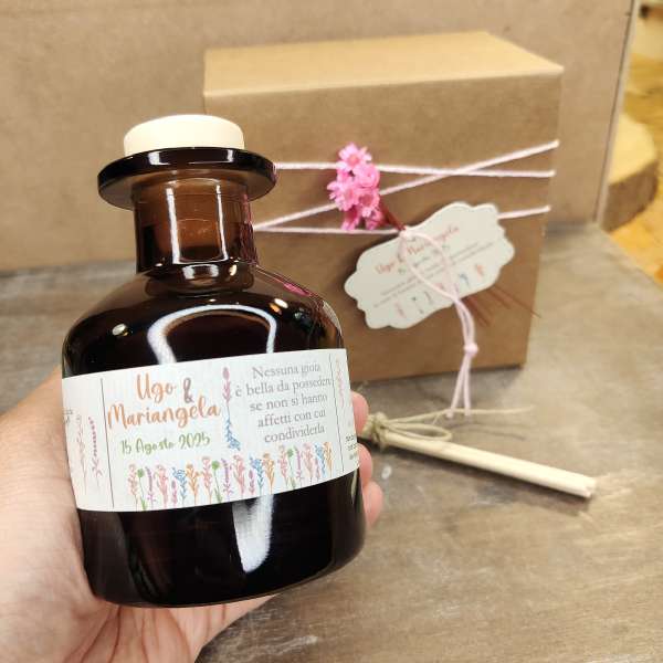 bomboniera diffusore con bastroncini